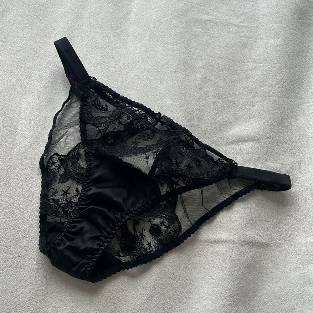 Fleur of England Cosmic lace briefs size M